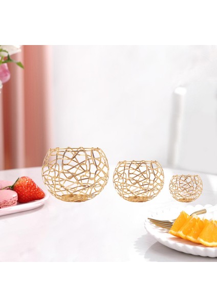 Düğün Centerpieces Için 3 Mumluk Şamdanlar (Yurt Dışından)