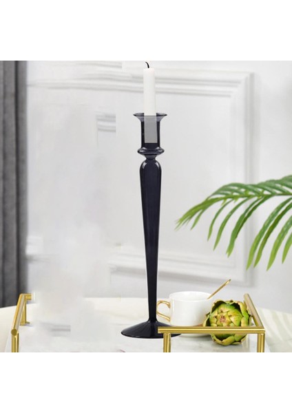 Cam Mumluk Standı Ş Dekor Yemek Noel 9.5X32CM (Yurt Dışından)