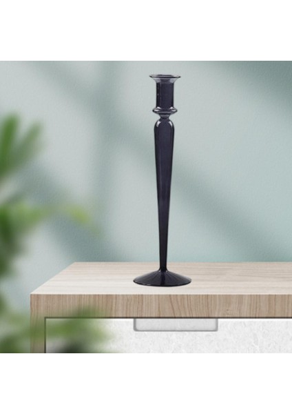 Cam Mumluk Standı Ş Dekor Yemek Noel 9.5X32CM (Yurt Dışından)