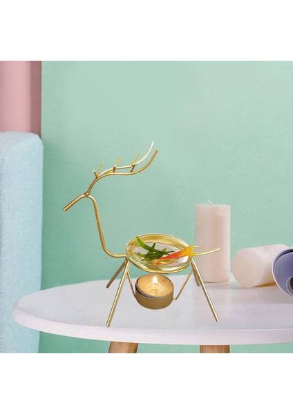 Çay Işığı Mumluk Yağ Icı Isıtıcı Spa Meditasyonu (Yurt Dışından)
