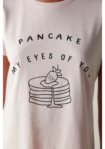 Base Pancake Pantolon Pijama Takımı