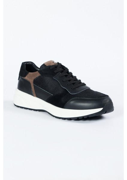 Deri Sneaker Spor Ayakkabı