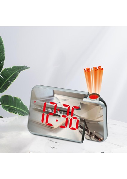 Büyük I Çalar Saat Başucu I Kırmızı (Yurt Dışından)