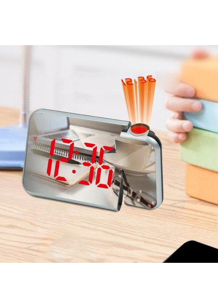 Büyük I Çalar Saat Başucu I Kırmızı (Yurt Dışından) fırsatları