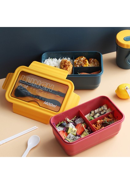 Eternall Taşınabilir Bölmeleri Japon Bento Gıda Saklama Kabı (Yurt Dışından)