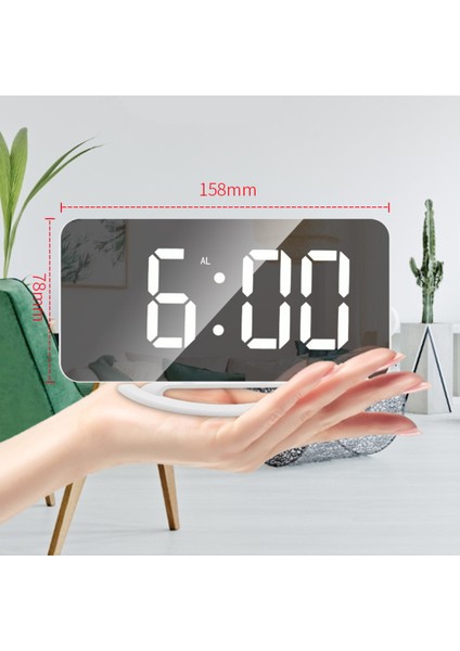 Modern Masaüstü/ Haging LED Dijital Çalar Saat Sıcaklık Ğu (Yurt Dışından)