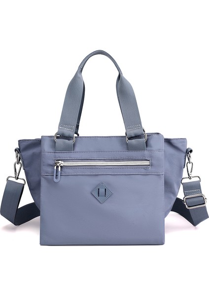 Colorful Fox Moda Vahşi Rahat Omuz Çantası Bayan Büyük Kapasiteli Çok Katmanlı Basit Messenger Çanta (Yurt Dışından)