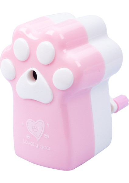 Sevimli Kedi Pençe Kalemtıraş Net Kırmızı Okul Malzemeleri Otomatik Kalemtıraş Kalemtıraş (Yurt Dışından)