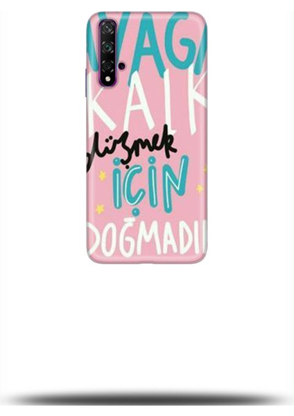 Huawei Honor 20 Kılıf Hd Baskılı Kılıf - 0011