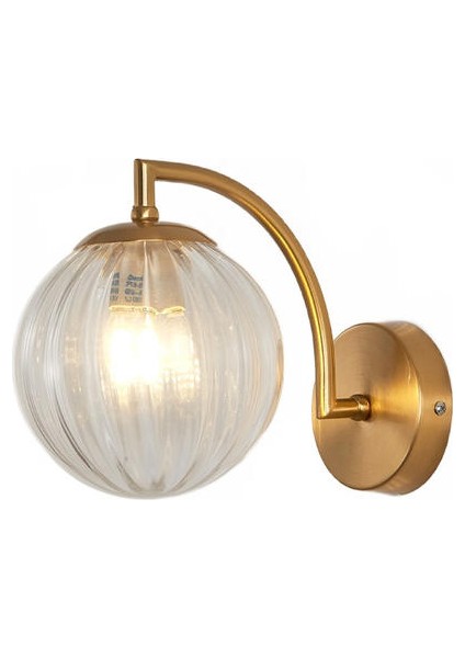 Kapalı Duvar Lambası, Yaratıcı Modern Minimalist Tarzı, 6105 Çizgiler Ve Amp; Temizle Işık Cam Abajur (Yurt Dışından)