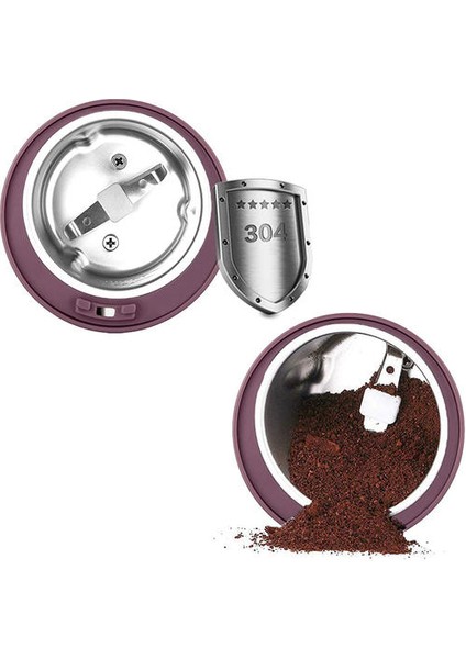 Elektrikli Kahve Öğütücü Mini Mutfak Tuz Biber Öğütücü Güçlü Fasulye Baharat Somun Tohumu Kahve Çekirdeği Öğütme E Ab Kahve Öğütücüler (Yurt Dışından) modelleri