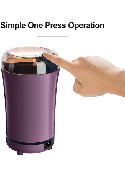 Elektrikli Kahve Öğütücü Mini Mutfak Tuz Biber Öğütücü Güçlü Fasulye Baharat Somun Tohumu Kahve Çekirdeği Öğütme E Ab Kahve Öğütücüler (Yurt Dışından) fırsatları