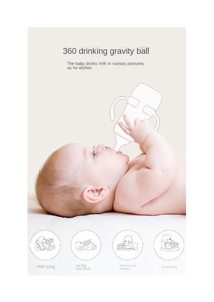 180ML Besleme Şişesi, Geniş Ağız Ppsu Saplı Besleme Besleme Şişesi (Yurt Dışından) fiyatları
