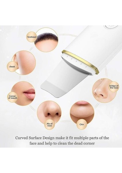Ultrasonik Cilt Scrubber Derin Yüz Yüz Gözenek Temizleyici Scrubber Asansör Makinesi Güzellik | Cilt Scrubber (Yurt Dışından) fiyatları