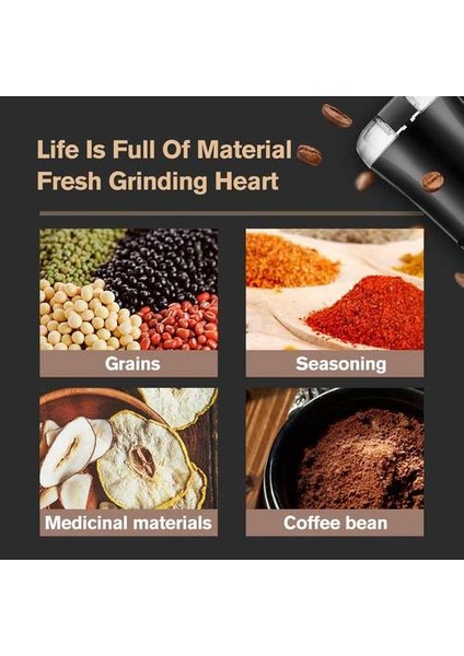 1000 W Elektrikli Kahve Öğütücü 3D Stereo Bıçak 304 Paslanmaz Çelik Öğütücü Fasulye Otlar Için Uygun Fındık Tahıllar Tuz Biber Maker | Elektrikli Kahve Öğütücüler (Yurt Dışından) fiyatları