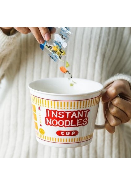 Japon Yaratıcı Seramik Kase Anında Erişte Kase Karıştırma Ramen Kase Kapak Salatası ile Ev Sofra Kase Yaratıcı Mutfak | Kase (Yurt Dışından) fiyatları