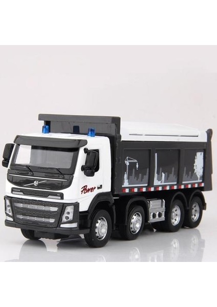 Mühendislik Araba Modeli Simülasyon Çocuk Ses ve Işık Alaşımlı Araba Modeli Kamyon Boy Oyuncak | Diecasts & Amp;oyuncak Araçlar (Yurt Dışından)