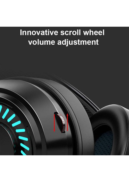 Oyun Kulaklıklar Gamer Kulaklıklar Surround Ses Stereo Kablolu Kulaklık USB Mikrofon Renkli Işık Pclaptop Oyun Kulaklık | Kulaklık / Kulaklık (Yurt Dışından)