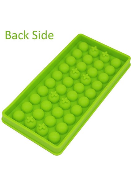 Silikon Ice Cube Buz Topu Makinesi Silikon Buz Küpü Tepsileri Kalıp Küre Buz Kalıp Makinesi Formu (Yurt Dışından)