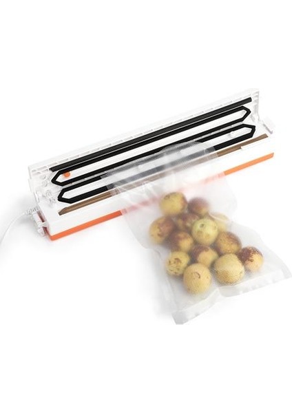 Vakum Mühürleyen Paketleme Makinesi Ev Gıda Filmi Mühürleyen Vakum Paketleyici Tutmak Gıda Taze 220 V / 110 V Ücretsiz Hediye 10 Adet Saklama Torbaları | Vakum Gıda Mühürleyenler (Yurt Dışından)