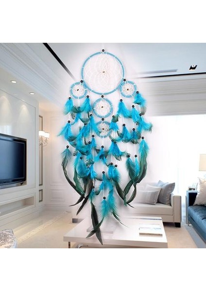 Rüzgar Çanları El Yapımı Rüya Catcher Net Tüylü Duvar Asılı Dreamcatcher Zanaat Hediye Ev Için Noel Dekorasyon | Rüzgar Çanları ve Amp;asılı Süslemeler (Yurt Dışından)