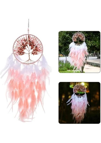 1 Adet Romantik Dream Catcher Tüy Asılı El Sanatları Asılı Süsleme Dream Catcher Süsleme Asılı Dekorasyon | Rüzgar Çanları ve Amp;asılı Süslemeler (16 cm * 70CM) (Yurt Dışından) fırsatları