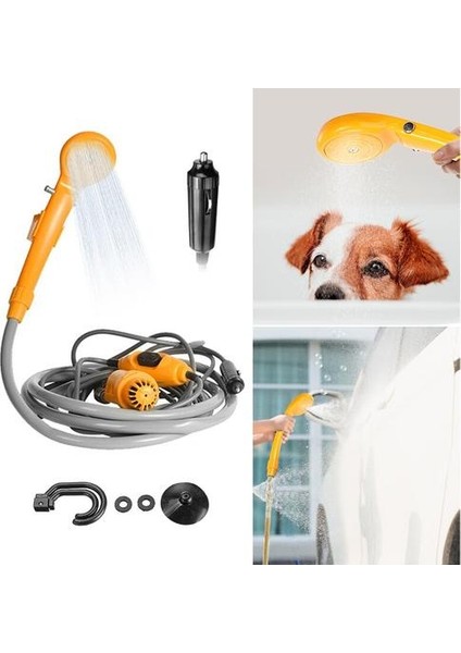 Taşınabilir Kamp Duş 12 V Elektrikli Açık Su Torbaları Araba Yıkama 12 V Kamp Banyo Duş Çantası Pompası Kamp Açık Hiking | Su Torbaları (Yurt Dışından) fiyatları