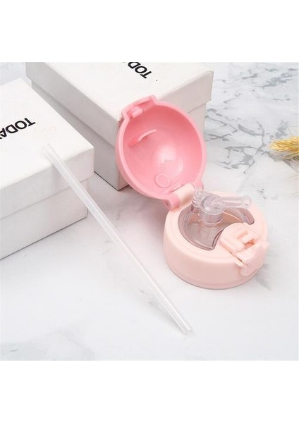 600ML Çocuk Tenceresi, Karikatür Desenli Samanlı Açık Su Kabına Uygun Yalıtım Için Sıçrama Kapağı ile Kayışlı (Yurt Dışından) modelleri