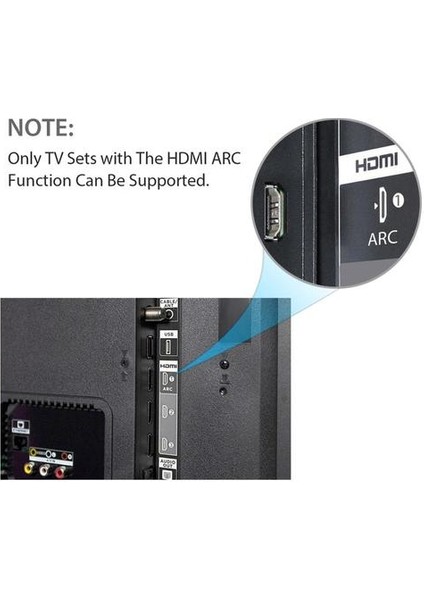 192KHZ Alüminyum Arc Ses Adaptörü Ses Extractor Dijital Analog Ses Dönüştürücü Dac Spdıf Koaksiyel Rca 3.5mm Jack Çıkışı | (Yurt Dışından)