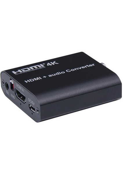 4 K HDMI Ses Extractor Splitter HDMI Toslınk Spdıf Koaksiyel Ses Dönüştürücü HDMI HDMI + Dijital Ses Hdtv Monitör Için | HDMI Kabloları (Yurt Dışından)