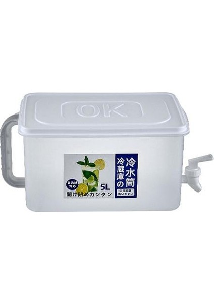 Musluk ile Buzdolabı Su Namlu Ev Depolama Kova Büyük Kapasiteli Limon Suyu Sürahi Mutfak Drinkware Su Isıtıcısı Pot | Su Coss & Amp;su Isıtıcısı (Yurt Dışından) fiyatları