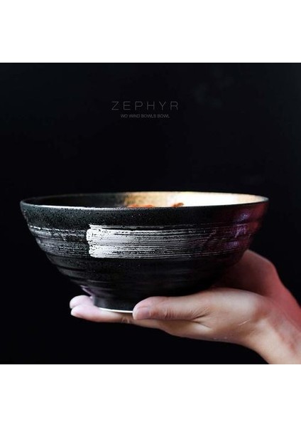 Japon Tarzı 7.5 Inç Ramen Kase Karışık Sos, Seramik Çorba Kasesi, Retro Sofra, Şapka Kase, Trompet | Kaseler (Yurt Dışından) modelleri