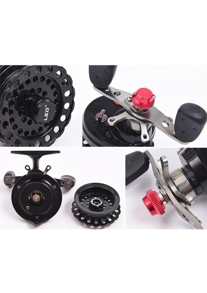 DWS60 Fly Fishing Reel Tekerlek 4 + 1bb 2.6: 1 65MM Yüksek Foot Elleriyle Makara Sahte Bait Için Kullanımı | Balıkçılık Makaraları (Sağ) (Yurt Dışından) modelleri