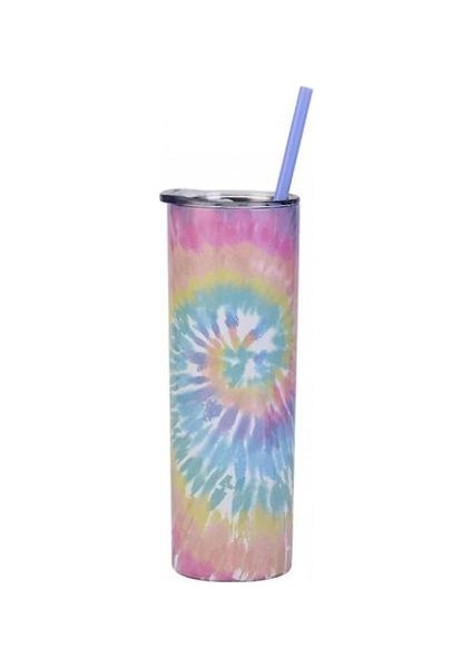 Üçlü Yalıtımlı Paslanmaz Çelik Tumbler Tie Boya Popüler Sanat Tabakası Bardaklar (Renkli) (Yurt Dışından) fırsatları