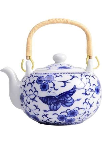 Porselen Çaydanlık Su Isıtıcısı Çin Çay Potu Metal Kolu | Çaydanlıklar (Yurt Dışından)