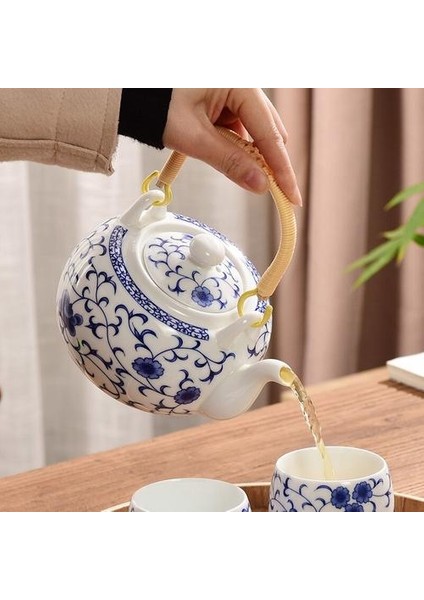 Porselen Çaydanlık Su Isıtıcısı Çin Çay Potu Metal Kolu | Çaydanlıklar (Yurt Dışından) modelleri