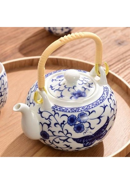 Porselen Çaydanlık Su Isıtıcısı Çin Çay Potu Metal Kolu | Çaydanlıklar (Yurt Dışından) fırsatları