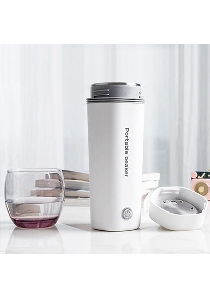 Taşınabilir Elektrikli Su Isıtıcısı Kaynar Kupası Haşlanmış Su Isıtıcısı Akıllı Çaydanlık Isıtma Termal Çömlek Çay Kahve Süt Tozu Için 450 ml | Elektrikli Keteler (Yurt Dışından)