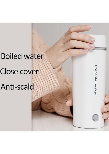 Taşınabilir Elektrikli Su Isıtıcısı Kaynar Kupası Haşlanmış Su Isıtıcısı Akıllı Çaydanlık Isıtma Termal Çömlek Çay Kahve Süt Tozu Için 450 ml | Elektrikli Keteler (Yurt Dışından)