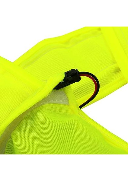Yüksek Görünürlük Endüstriyel Güvenlik Yelek Yansıtıcı Hi Vis Yelek Yansıtıcı Çizgili Ve Işıkları İle | Bisiklet Yelek (Yurt Dışından)