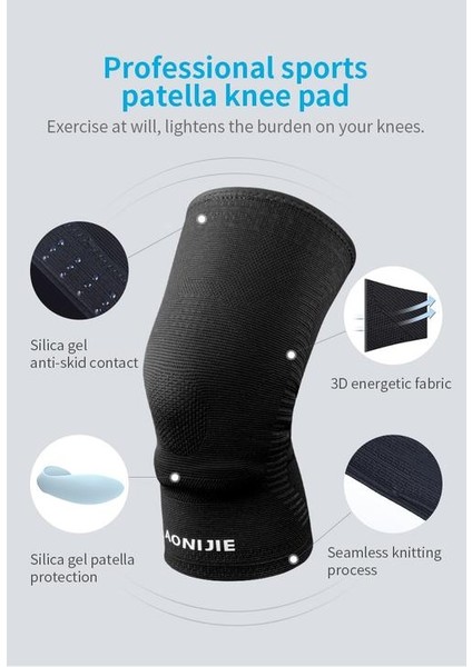 Tek Parça Profesyonel Koruyucu Diz Brace Destek Sıkıştırma Kol Diz Pad Patella Knepad Koşu Için | Dirsek ve Amp;dizlik (Yurt Dışından) modelleri