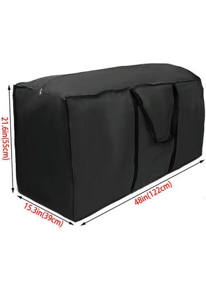 (122X39X55 Cm) Açık Su Geçirmez Bahçe Yastık Kapak Çantası (Yurt Dışından)