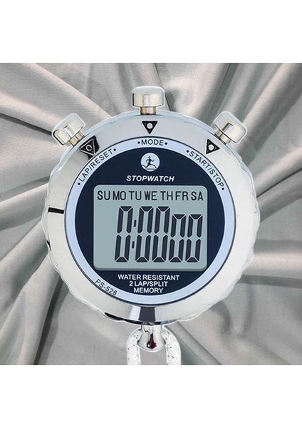 Profesyonel Dijital Kronometre Zamanlayıcı Taşınabilir Spor Koşu Chronograph Eğitim Kronometre Çok Işlevli El Relogio Reloj | Zamanlayıcıları (Gümüş) (Yurt Dışından)