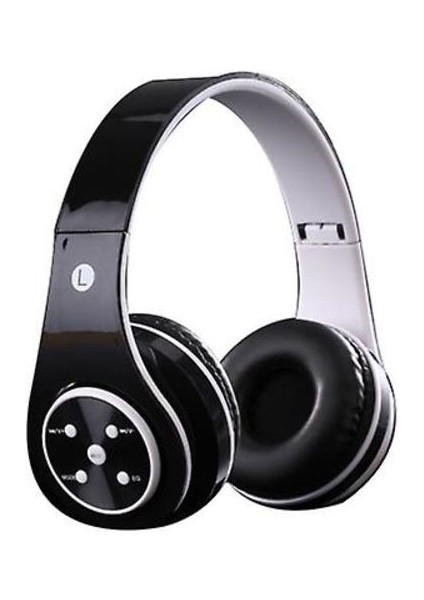 Kablosuz Bluetooth Aşırı Kulak Kulaklıklar Çocuklar Çocuk Hediyeler Için Stereo Kulaklık (Mavi) (Yurt Dışından)