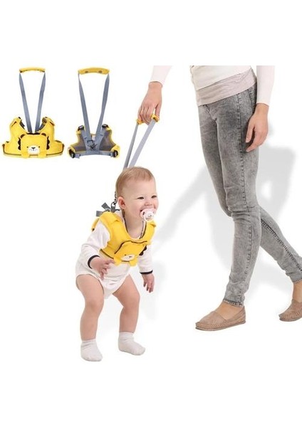 Toddler Artefakt Çubuk Bebek Yürüyüş Yardım Bir Yaşında Ayakta Bebek Çocuğun Sling Anti-Sonbahar Çekiş Halat Nefes (Yurt Dışından)