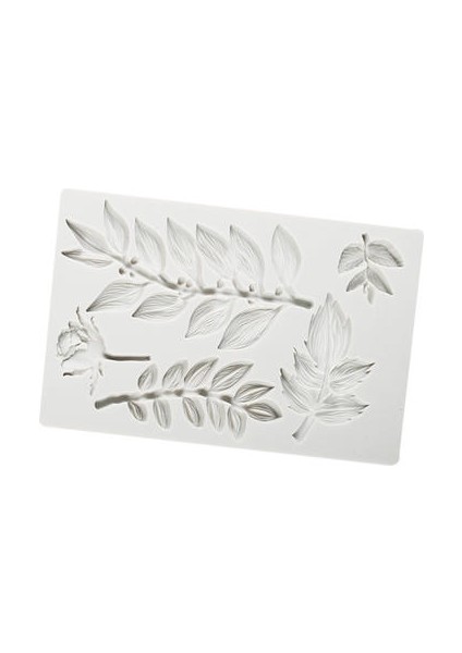 Gül Yaprak Silikon Kalıp Fondan Kalıp Kek Dekorasyon Araçları Çikolata Gumpaste Kalıp | Kek Kalıpları (Yurt Dışından)