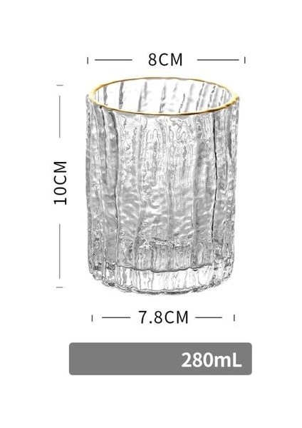 Japon Çekiç Ağacı Bark Desen Eski Moda Viski Kristal Likör Cam Viski Kupası Bira Tumbler Bardağı | Eski Moda Cam (Yurt Dışından) fiyatları