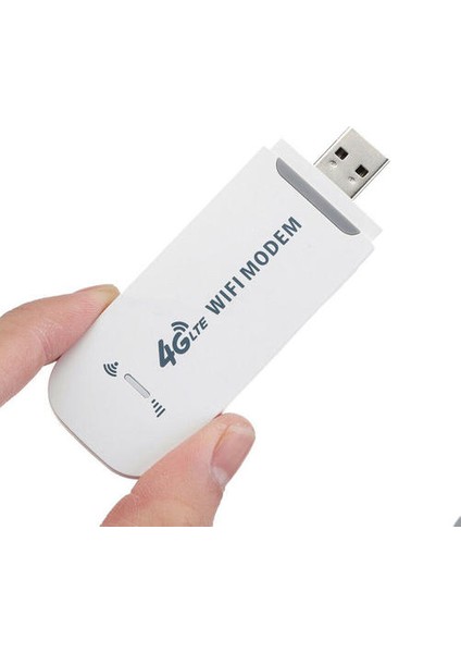 4g Lte Araba Wifi Kablosuz USB Adaptörü Dongle 150 Mbps Yüksek Hızlı Tak ve Oyun (Yurt Dışından)