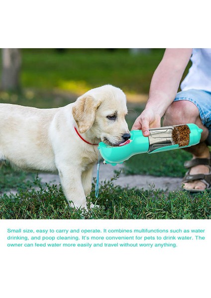 Taşınabilir Pet Kedi Köpek Su Şişesi Besleyici Içme Kase Dağıtıcı Poop Kürek ile Plastik Torbalar Sızdırmaz Kilit Pet Ürünleri Satış | Köpek Besleme (Yurt Dışından) indirimleri