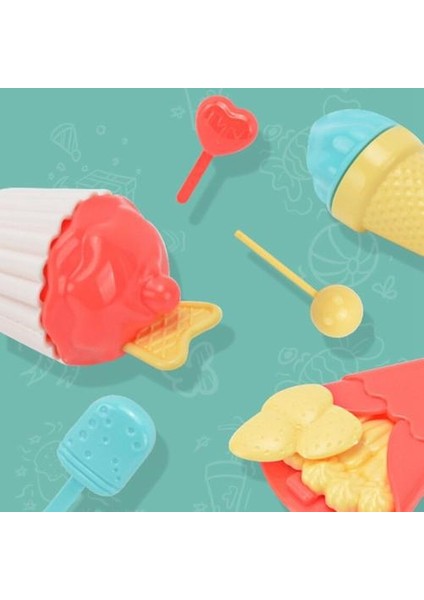Çocuk Oyun Evi Oyuncaklar Elektrikli Ses ve Hafif Müzik Şeker Dondurma Fast Food Sepeti Arabası Oyuncak | Mutfak Oyuncakları (Yurt Dışından) fırsatları